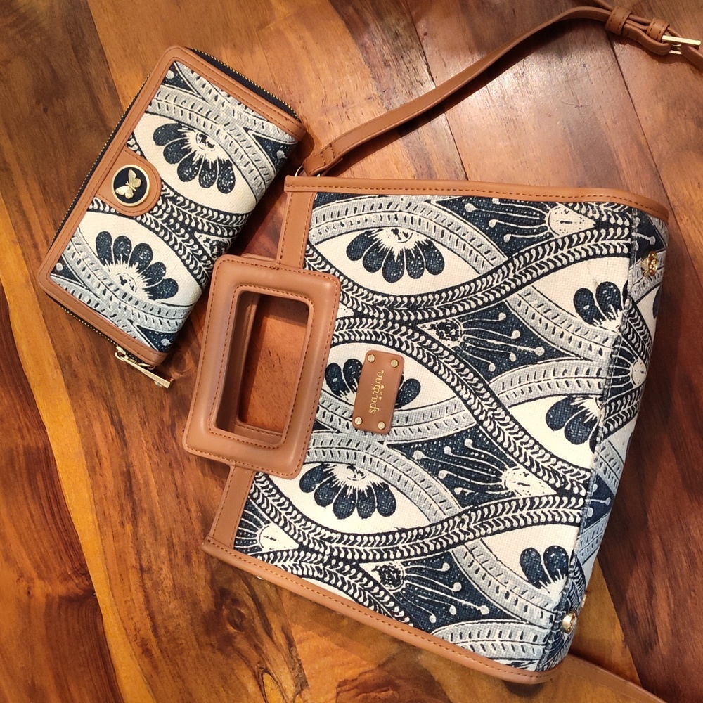 Spartina 449 bag with matching wallet
